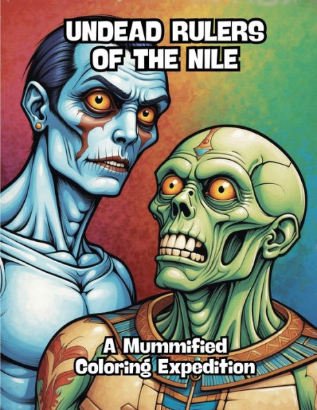 Undead Rulers of the Nile: A Mummified Coloring Expedition