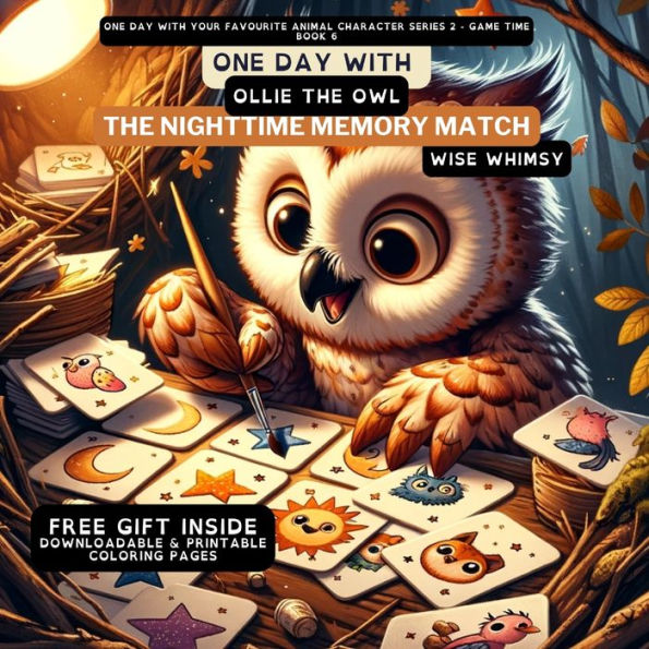 One Day With Ollie The Owl: Nighttime Memory Match