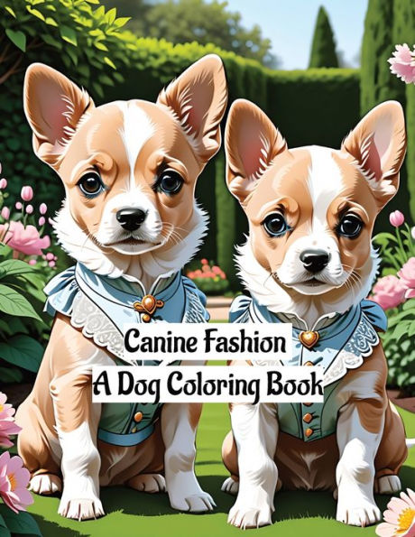 Canine Fashion: A Dog Coloring Book