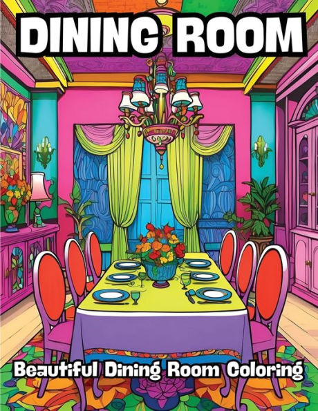 Dining Room: Beautiful Dining Room Coloring