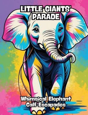 Little Giants' Parade: Whimsical Elephant Calf Escapades