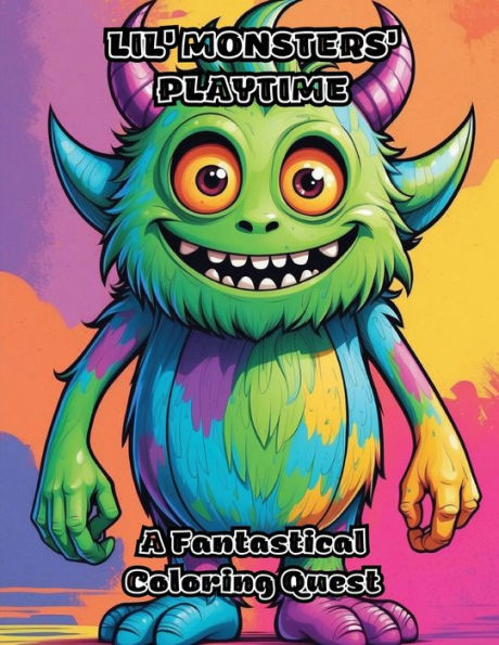 Lil' Monsters' Playtime: A Fantastical Coloring Quest