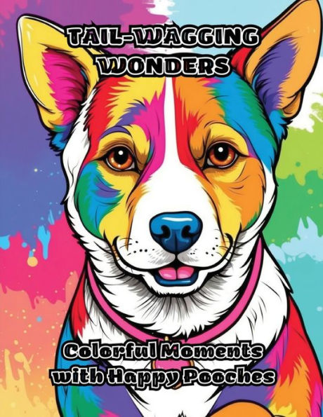 Tail-Wagging Wonders: Colorful Moments with Happy Pooches
