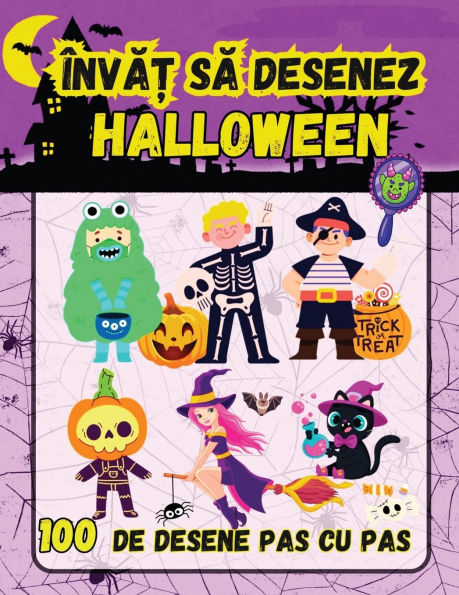 Invat sa desenez Halloween