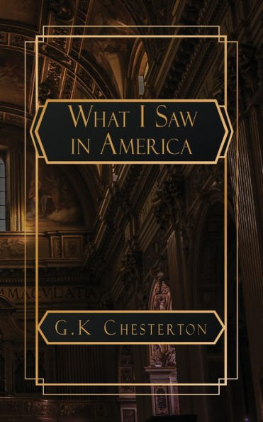 What I Saw America