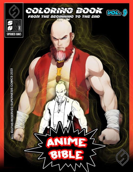 Anime Bible From The Beginning To The End Vol. 9: Coloring book