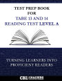 Test Prep Book for TABE 13 and 14 Reading Test Level A
