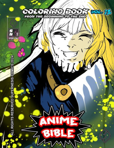 Anime Bible From The Beginning To The End Vol. 12: Coloring book