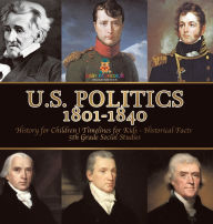 Title: U.S. Politics 1801-1840 - History for Children Timelines for Kids - Historical Facts 5th Grade Social Studies, Author: Baby Professor