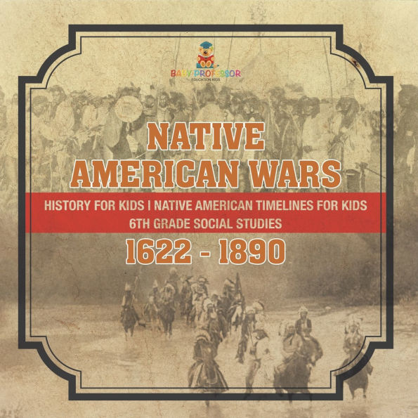 Native American Wars 1622 - 1890 History for Kids Timelines 6th Grade Social Studies