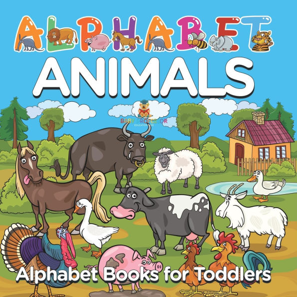 Alphabet Animals: Alphabet Books for Toddlers