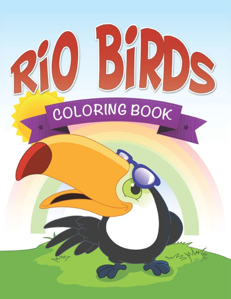 Rio Birds Coloring Book