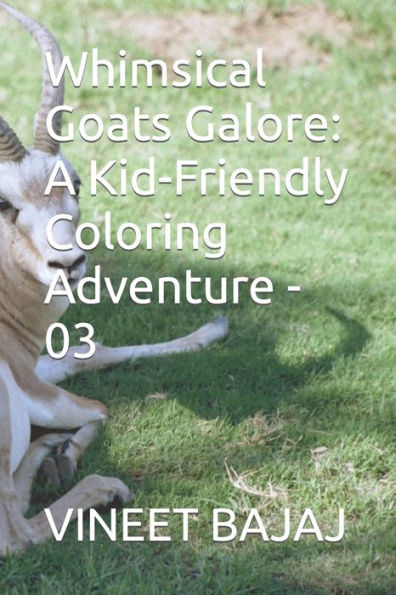 Whimsical Goats Galore: A Kid-Friendly Coloring Adventure - 03