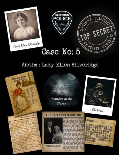 Case 5 - Murder at the Manor: The Blue Coconut- Cold Case Mystery Crime Police File Game