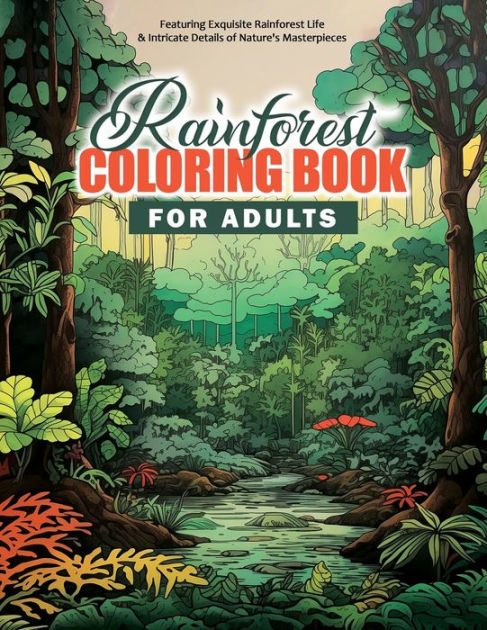 Rainforest Coloring Book by Devin D Hoyt, Paperback | Barnes & Noble®