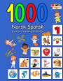 1000 Norsk Spansk Illustrert Tospråklig Ordforråd (Fargerik Utgave): Norwegian Spanish Language Learning