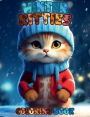 Winter Kitties Coloring Book
