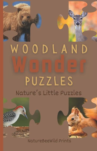 Woodland Wonder Puzzles: A Fun Animal Guessing Game For Kids