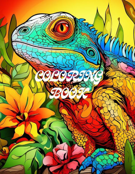 Cool Animal Coloring Book Amazing Detail