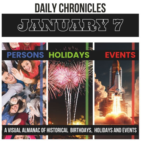 Daily Chronicles January 7: A Visual Almanac of Historical Events, Birthdays, and Holidays