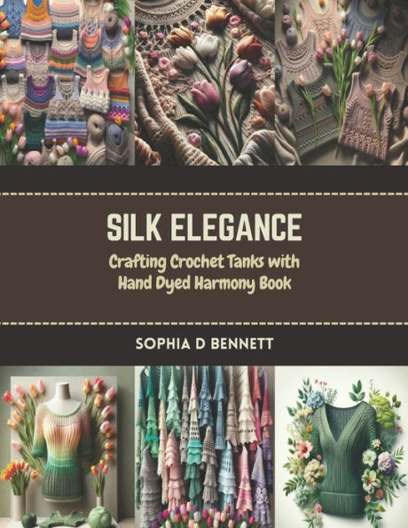 Silk Elegance: Crafting Crochet Tanks with Hand Dyed Harmony Book