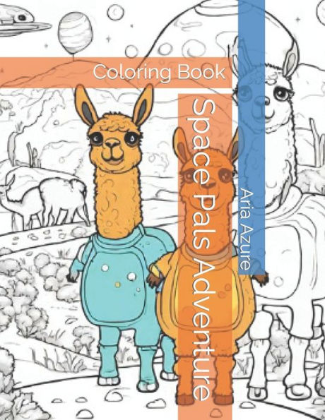 Space Pals Adventure: Coloring Book