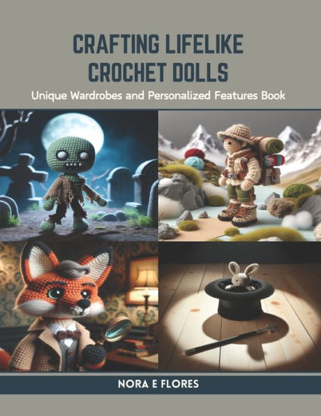 Crafting Lifelike Crochet Dolls: Unique Wardrobes and Personalized Features Book