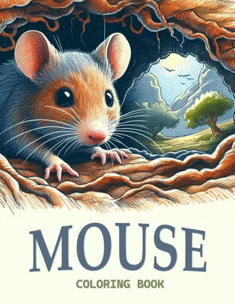 Mouse Coloring Book: For Adults and Children to Relax