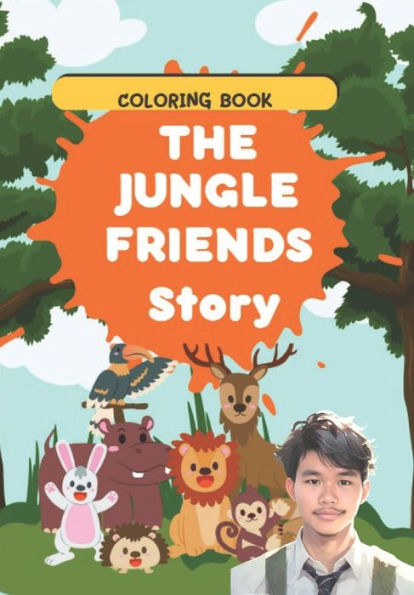 COLORING BOOK THE JUNGLE FRIEND Story