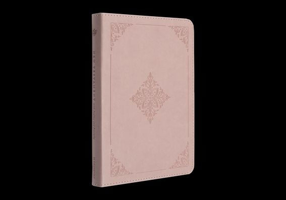 ESV New Testament with Psalms and Proverbs (TruTone, Blush Rose, Fleur-de-lis Design)