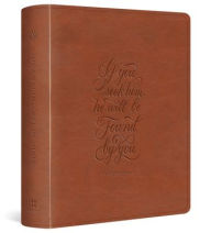 Title: ESV Journaling Study Bible (TruTone, English Saddle, 1 Chronicles 28:9 Design), Author: Crossway