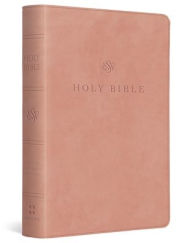 Title: ESV Large Print Compact Bible, Red Letter (TruTone, Blush Rose), Author: Crossway