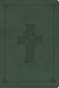 Title: ESV Value Large Print Compact Bible (TruTone, Quiet Forest, Celtic Cross Design), Author: Crossway