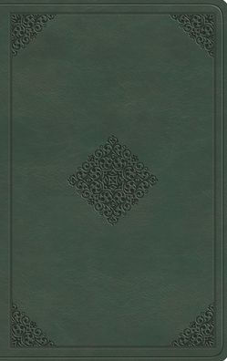 ESV Large Print Value Thinline Bible (TruTone, Quiet Forest, Ornament Design)