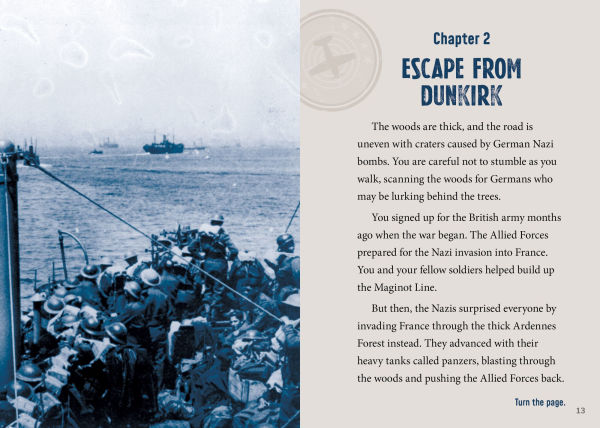 Daring Sea Evacuation at Dunkirk: Interactive World War II Missions