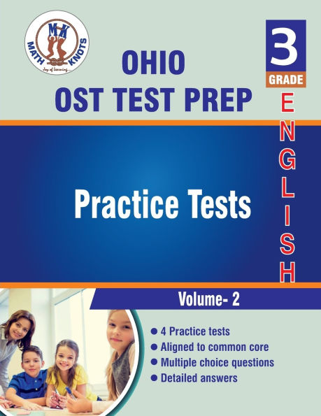 OHIO (OST) ,3rd Grade ELA Practice Tests ,Volume 2