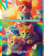 Sï¿½de killingefamilier - Malebog for bï¿½rn - Kreative scener af kï¿½rlige og legende kattefamilier: Charmerende tegninger, der fremmer kreativitet og sjov for bï¿½rn