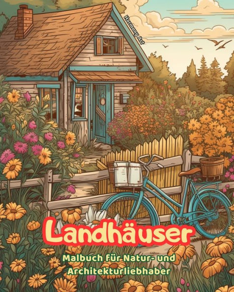 LandhÃ¯Â¿Â½user Malbuch fÃ¯Â¿Â½r Natur- und Architekturliebhaber Erstaunliche Designs totale Entspannung: TraumhÃ¯Â¿Â½user atemberaubenden Landschaften zur FÃ¯Â¿Â½rderung der KreativitÃ¯Â¿Â½t