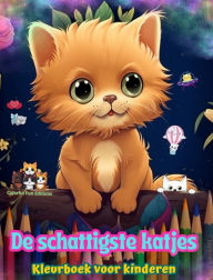 Title: De schattigste katjes - Kleurboek voor kinderen - Creatieve en grappige scï¿½nes van lachende katten: Charmante tekeningen die creativiteit en plezier voor kinderen stimuleren, Author: Colorful Fun Editions