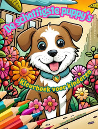 Title: De schattigste puppy's - Kleurboek voor kinderen - Creatieve en grappige scï¿½nes van lachende hondjes: Charmante tekeningen die creativiteit en plezier voor kinderen stimuleren, Author: Colorful Fun Editions