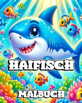 Haifisch Malbuch: Eine Reise eines Kindes durch die erstaunliche Welt der Haie und de Meeresleben