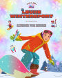 Leuke wintersport - Kleurboek voor kinderen - Creatieve en vrolijke illustraties om sport te promoten: Grappige verzameling schattige wintersportscï¿½nes voor kinderen