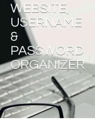 Title: WEBSITE, USERNAME & PASSWORD ORGANIZER, Author: MM Organizer