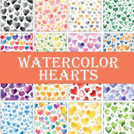 Watercolor Hearts: Scrapbook Paper Pad