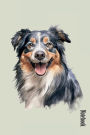 Dog Lovers Notebook: Border Collie