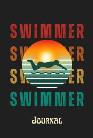 Title: Swimmer Journal: Retro Breaststroke, Author: Coach Tasha