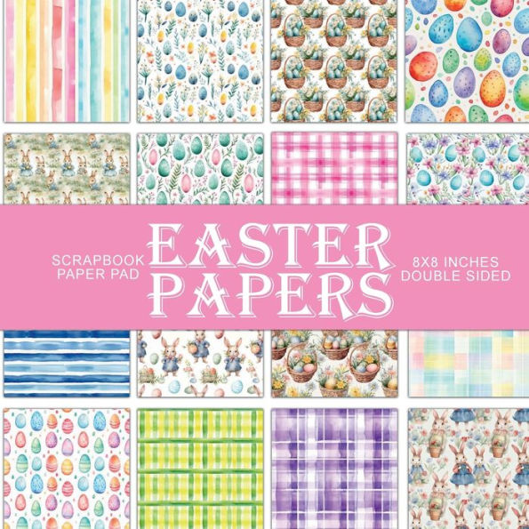 Pastel Easter: Scrapbook Paper Pad