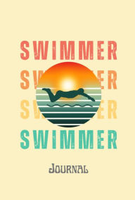 Title: Swimmer Journal: Retro Breaststroke, Author: Coach Tasha