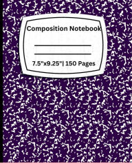 Composition Notebook College Ruled 7.5