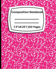 Composition Notebook College Ruled 7.5